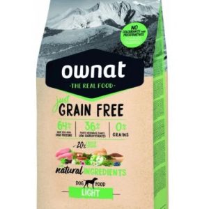 OWNAT PERRO JUST GRAIN FREE LIGHT POLLO 14KG