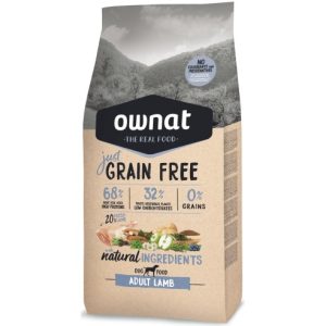 OWNAT PERRO JUST GRAI FREE CORDERO 14KG
